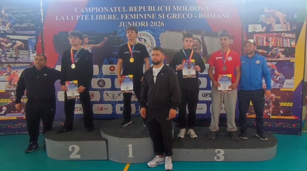 Иван Горб – бронзовый призёр чемпионата Республики Молдова по вольной борьбе среди юниоров